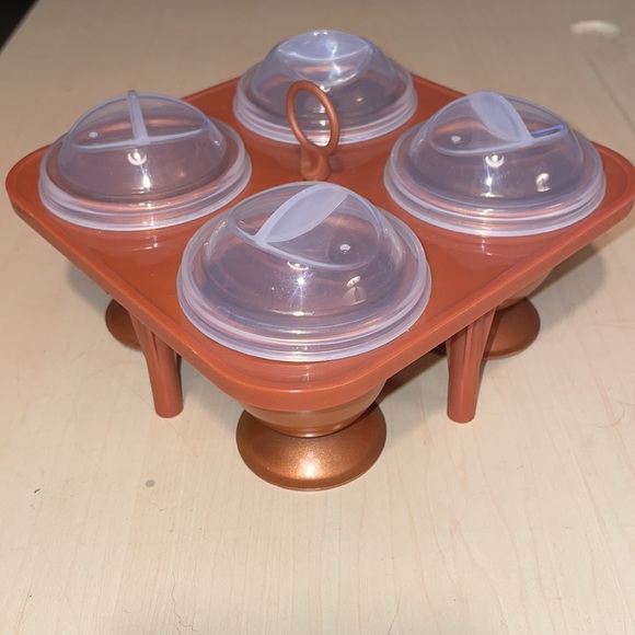 Copper chef copper egg maker w/lids + caddy “As Seen On TV” - Picture 3 of 8